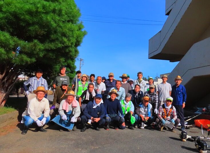 令和7年 臼井小草刈り作業06